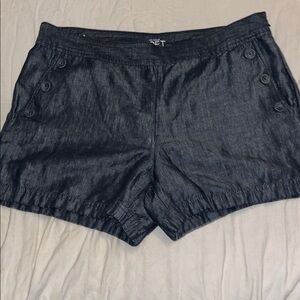 LOFT Dark Indigo Shorts